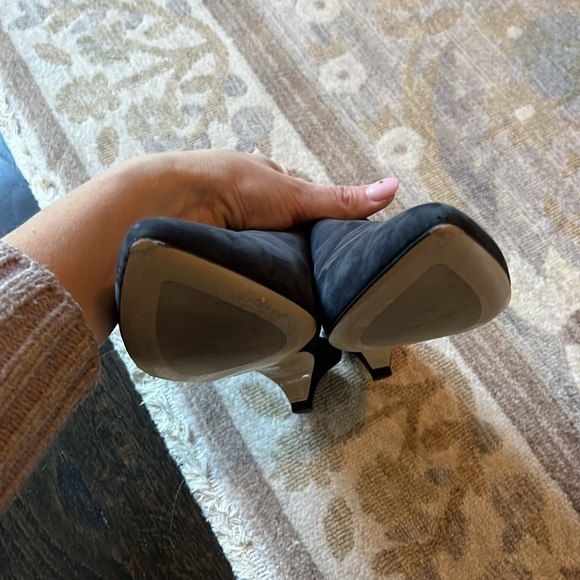 Jenni Kayne Oiled Leather Kitten Heel Mule - Picture 10 of 10